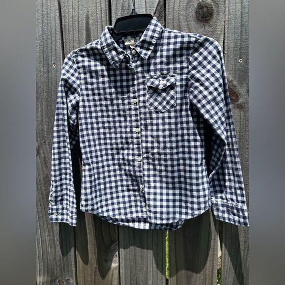 Cherokee Boys Long Sleeve Button Down Shirt Size Large 10-12  EPC - Picture 1 of 3